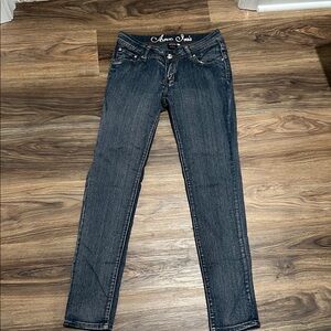 Women's Dark Blue Skinny Jeans